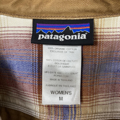 【女款M棕色】巴塔哥尼亚（Patagonia）草原黎明夹克Parka连帽卫衣27150国际女款BRBN棉质外衣夹克