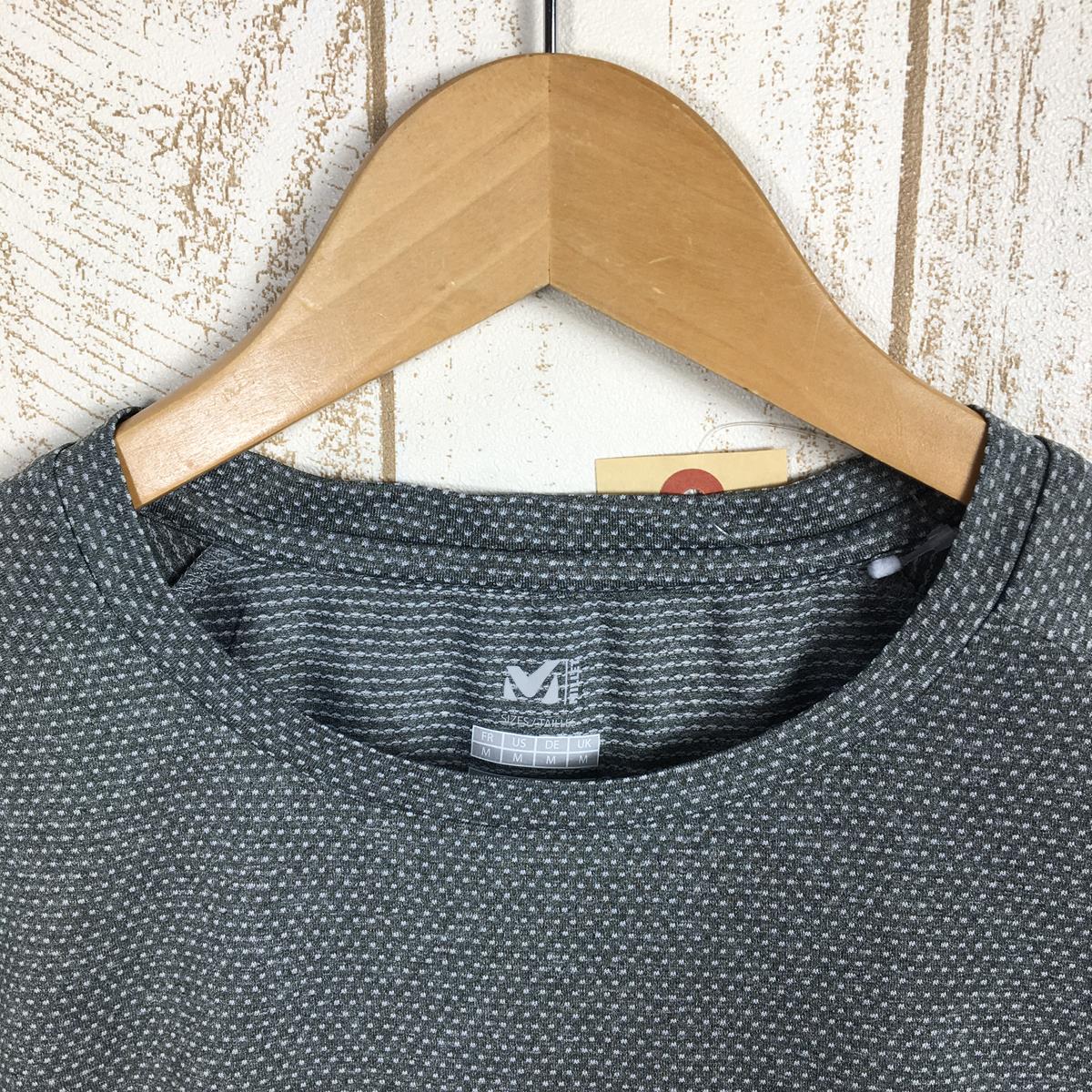 【女款M灰色系列】小米（小米）Heather Mesh Crew长袖Heather Mesh Crew Ls打底T恤长T MIV01783女式合成纤维长袖T恤圆领内搭