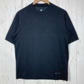 【Men's M ブラック系】 Goldwin ( ゴールドウィン ) リポーズ Tシャツ Re-Pose T-Shirt C3fit(シースリーフィット) ポリエステル ウェア トップス インナー シャツ ショートスリーブTシャツ クルーネック 化繊 z00058