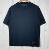 【Men's M ブラック系】 Goldwin ( ゴールドウィン ) リポーズ Tシャツ Re-Pose T-Shirt C3fit（シースリーフィット） ポリエステル ウェア トップス インナー シャツ ショートスリーブTシャツ クルーネック 化繊 z00058