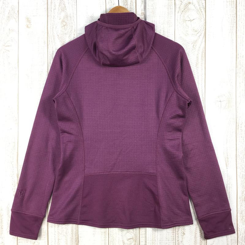 【Women's M パープル系】 Patagonia ( パタゴニア ) W R1 フーディ R1 Hoody レギュレーター ポーラテック パワードライ 40075 International Women's LIT Light Balsamico フリース アウタ