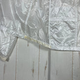 Mountain Hardwear Ghost Whisperer Hooded Jacket, Men's Size Small, White. Nylon outerwear, windshield, and top.