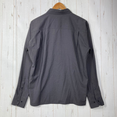 【Unisex M グレー系】 Static ( スタティック ) スネーク ダイク ロング スリーブ シャツ Snake Dike Long Sleeve Shirts Carbon メリノウール ウェア トップス インナー シャツ ロングスリーブシャツ ウール