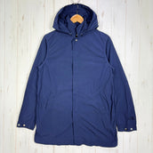 【Men's S ネイビー系】 The North Face ( ザ・ノースフェイス ) ジャーニーズ テック インディゴ コート Journeys Tech Indigo Coat ID インディゴ 生産終了モデル 入手困難 インディゴ製品染め 撥水 フード着脱