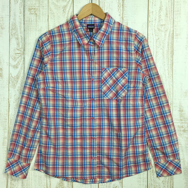 【Women's S ピンク系】 Patagonia ( パタゴニア ) ロングスリーブ ハバス シャツ Long-Sleeved Havasu Shirt 53540 International Women's TRST Tropicat: Star Pink 化繊 - 【公式】2ndGEAR（セカンドギア）Webショップ【登山用品・アウトドア用品専門 買取販売店】