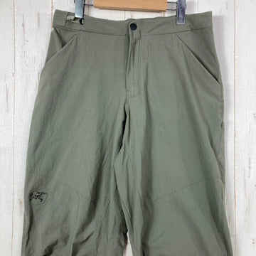 【Women's 6 グリーン系】 Arcteryx ( アークテリクス ) クラーキア ワイドレッグ パンツ Clarkia Wide Leg Pant FC0-DWR ストレッチ ナイロン ウェア ボトムス ロングパンツ ソフトシェル z00061045  ソフトシ - 0