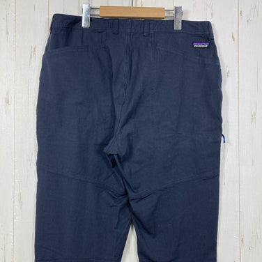 【Men's 36 ネイビー系】 2023 Patagonia ( パタゴニア ) メンズ ベンガ ロック パンツ レギュラー Men's Venga Rock Pants - Regular SMDB / Smolder Blue オーガニックコットン ストレッチ