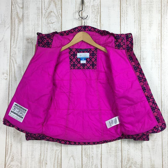 【Kid's XS ピンク系】Columbia ( コロンビア ) ユース バガセット Youth Buga Set ジャケットのみ キッズ スキーウェア インサレーション フーディ SY0030 Kid's 化繊インサレーション アウター ジャケット トップス ウェア - 【公式】2ndGEAR（セカンドギア）Webショップ【登山用品・アウトドア用品専門 買取販売店】
