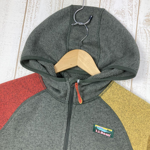【Kid's M グリーン系】 Llbean ( エルエルビーン ) セーター フリース フーディ Sweater Fleece Hoody ニット調 ジャケット パーカー 504934/TC504934 International Kid's ハードシェル ベス - 【公式】2ndGEAR（セカンドギア）Webショップ【登山用品・アウトドア用品専門 買取販売店】