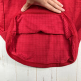 【Women's M レッド系】 The North Face ( ザ・ノースフェイス ) パワードライ グリッド フーディ Powerdry Grid Hoodie ポリエステル ウェア トップス アウター ジャケット フリース ポーラテック・パワードライ z000