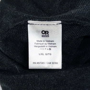 [L/XL Black] Outdoor Research Sahale Trapper Cap, Nylon, Clothing, Accessories, Headwear, Cap, z00053413, Cap, Headwear, Wear