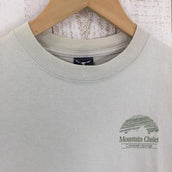 【Men's S ベージュ系】 マウンテンシャレー Mountain Chalet オリジナル Tシャツ 希少なアウトドアTシャツ International Men's 化繊 ショートスリーブTシャツ クルーネック インナー シャツ トップス ウェア - 【公式】2ndGEAR（セカンドギア）Webショップ【登山用品・アウトドア用品専門 買取販売店】