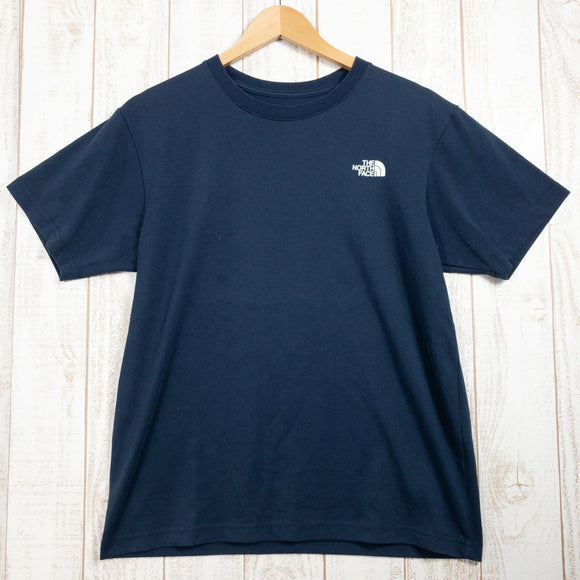 【Men's M ネイビー系】 The North Face ( ザ・ノースフェイス ) ショートスリーブ スクエアロゴ ティーシャツ ポリエステル NT31957 Asian Men's 化繊 ショートスリーブTシャツ クルーネック インナー シャツ トップス - 【公式】2ndGEAR（セカンドギア）Webショップ【登山用品・アウトドア用品専門 買取販売店】