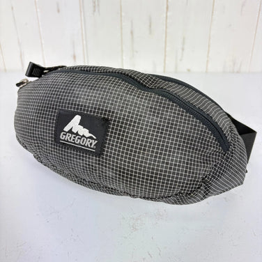 [S Black] 2000s Gregory Tailmate Junior Micro Spectra Silver Tag Old Tag Discontinued Model Hard to Find Rare Color Bag Storage Waist Bag Hip Pack