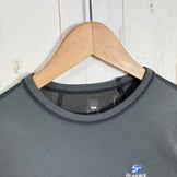 【Men's S グレー系】 Finetrack ( ファイントラック ) ドライレイヤー ウォーム ロングスリーブ Dry Layer Warm Long Sleeve 耐久撥水 保温 抗菌防臭 ウェア トップス インナー シャツ ロングスリーブTシャツ クルー