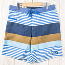 【Men's 30 ブルー系】 Patagonia ( パタゴニア ) ウェーブ フェアラー ボード ショーツ 19インチ ナイロン 86623 International Men's FLBE 化繊 ショーツ ショートパンツ ボトムス ウェア - 【公式】2ndGEAR（セカンドギア）Webショップ【登山用品・アウトドア用品専門 買取販売店】