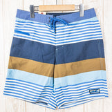 【Men's 30 ブルー系】 Patagonia ( パタゴニア ) ウェーブ フェアラー ボード ショーツ 19インチ ナイロン 86623 International Men's FLBE 化繊 ショーツ ショートパンツ ボトムス ウェア - 【公式】2ndGEAR（セカンドギア）Webショップ【登山用品・アウトドア用品専門 買取販売店】