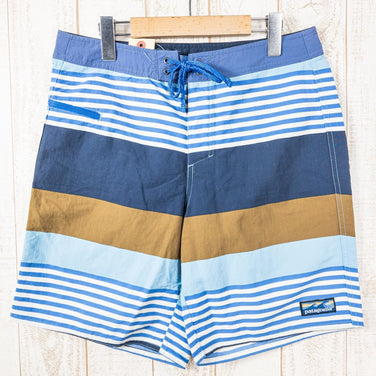 【Men's 30 ブルー系】 Patagonia ( パタゴニア ) ウェーブ フェアラー ボード ショーツ 19インチ ナイロン 86623 International Men's FLBE 化繊 ショーツ ショートパンツ ボトムス ウェア - 【公式】2ndGEAR（セカンドギア）Webショップ【登山用品・アウトドア用品専門 買取販売店】