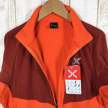 【Men's S オレンジ系】 Montura ( モンチュラ ) シュピッツェ ジップ マグリア Spitze Zip Maglia ロングスリーブ ジップネック シャツ MMZP53X International Men's 6861 化繊 ロングスリーブシャツ - 【公式】2ndGEAR（セカンドギア）Webショップ【登山用品・アウトドア用品専門 買取販売店】
