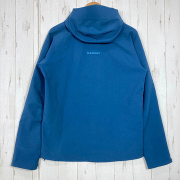 【Men's M ネイビー系】 Mammut ( マムート ) マサオ ソフトシェル ジャケット Masao SO Jacket ナイロン ウェア トップス アウター ジャケット ソフトシェル z00060386  ソフトシェル アウター ジャケット トップス ウェ - 0