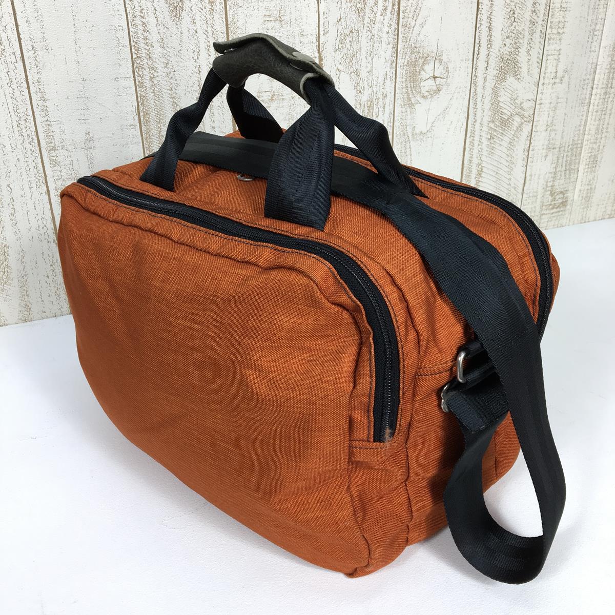 [One Size Orange] Outdoor Products Shoulder Bag C&amp;C Zipper Vintage Hard to Find Outdoor Products Rust Shoulder Bag Bag Storage