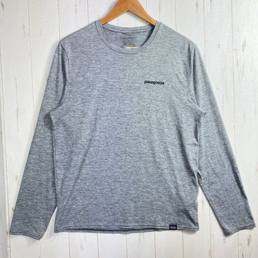 【Men's S グレー系】 2020 Patagonia ( パタゴニア ) ロングスリーブ キャプリーン クール デイリー グラフィック シャツ Long-Sleeved Capilene Cool Daily Graphic Shirt PLFE ポリエステ