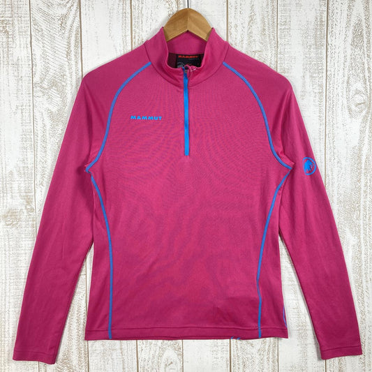 【女款S粉色】Mammut Comfort Light Zip Long Sleeve W 长袖拉链领衬衫 1041-08570 女式合成纤维长裤