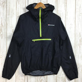 【Men's S ブラック系】 Montane ( モンテイン ) ミニマス スモック Minimus Smock 2.5L防水透湿 Pertex Shield+ レインシェル ジャケット フーディ プルオーバー アノラック International Men's - 【公式】2ndGEAR（セカンドギア）Webショップ【登山用品・アウトドア用品専門 買取販売店】