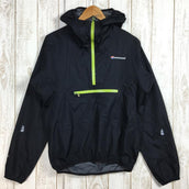 【Men's S ブラック系】 Montane ( モンテイン ) ミニマス スモック Minimus Smock 2.5L防水透湿 Pertex Shield+ レインシェル ジャケット フーディ プルオーバー アノラック International Men's - 【公式】2ndGEAR（セカンドギア）Webショップ【登山用品・アウトドア用品専門 買取販売店】
