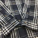 【Women's L ネイビー系】 Foxfire ( フォックスファイヤー ) トランスウェットサーマル シンプル チェック シャツ Ts Simple Check Shirt 8112939 Asian Women's 化繊 ロングスリーブシャツ インナー シャツ - 【公式】2ndGEAR（セカンドギア）Webショップ【登山用品・アウトドア用品専門 買取販売店】
