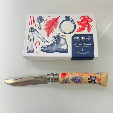 均码棕色 Opinel Edition III Escapade Bivouac 41600 z00056919 刀具，露营装备