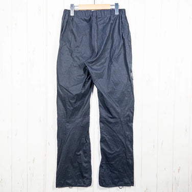 男式 M 黑色 Finetrack Ever Breath Photon 裤子，尼龙，防雨外套，长裤，z00052908