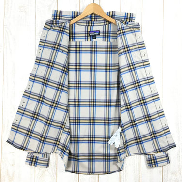 【Men's S ベージュ系】 Patagonia ( パタゴニア ) キャニオナイト フランネル シャツ Canyonite Flannel Shirt ネルシャツ 41605 International Men's RHPU コットン ロングスリーブシャツ イン - 【公式】2ndGEAR（セカンドギア）Webショップ【登山用品・アウトドア用品専門 買取販売店】