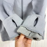 【Men's S グレー系】 Goldwin ( ゴールドウィン ) パワー ストレッチ ジップ フーディー Power Stretch Zip Hoodie POLARTEC Power Stretch Pro ストレッチフリース ポリエステル ウェア トップス