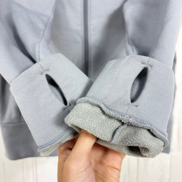 【Men's S グレー系】 Goldwin ( ゴールドウィン ) パワー ストレッチ ジップ フーディー Power Stretch Zip Hoodie POLARTEC Power Stretch Pro ストレッチフリース ポリエステル ウェア トップス