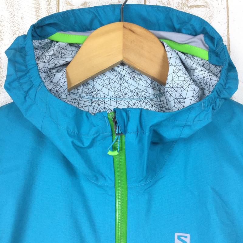 【女款XS蓝色系列】Salomon女式闪电防水外套Lightning Wp Jkt L39270900国际女式雨壳外套上衣