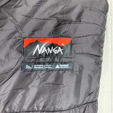 【Unisex Regular ブラック系】 Nanga ( ナンガ ) リミテッド シュラフ SF800 Limited Schlaf SF800 SUNDAY MOUNTAIN 別注 化繊ダウン スリーピングシステム 寝袋 化繊シュラフ z00061083  化繊シュラフ 寝