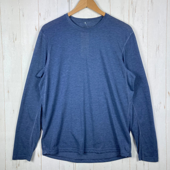 【Men's M ネイビー系】 2022 Patagonia ( パタゴニア ) ロングスリーブ キャプリーン クール トレイル シャツ Long Sleeved Capilene Cool Trail Shirt CNY Classic Navy ポリエステル ウ