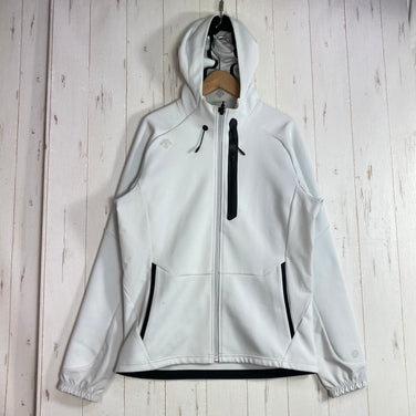 【Men's M ホワイト系】 Descente ( デサント ) フルジップ ソフトシェルジャケット ポリエステル ウェア トップス アウター ジャケット ソフトシェル z00055769  ソフトシェル アウター ジャケット トップス ウェア
