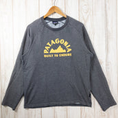 【Men's M グレー系】 2018 Patagonia ( パタゴニア ) ジオロジャーズ LW クルー スウェットシャツ Geologers LW Crew Sweatshirt BLK オーガニックコットン ウェア トップス アウター ジャケット フリース - 【公式】2ndGEAR（セカンドギア）Webショップ【登山用品・アウトドア用品専門 買取販売店】