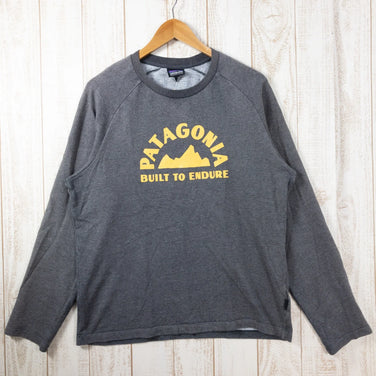【Men's M グレー系】 2018 Patagonia ( パタゴニア ) ジオロジャーズ LW クルー スウェットシャツ Geologers LW Crew Sweatshirt BLK オーガニックコットン ウェア トップス アウター ジャケット フリース - 【公式】2ndGEAR（セカンドギア）Webショップ【登山用品・アウトドア用品専門 買取販売店】