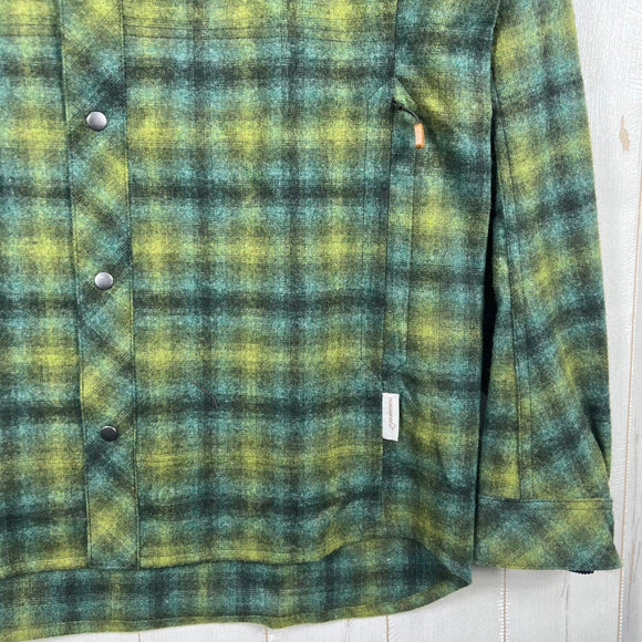 【Men's S カーキグリーン系】 Norrona ( ノローナ ) タモック ウール シャツ メンズ Tamok Wool Shirt M's 1206-19 3001 ROSIN z00056110 3001 ROSIN ウール ロングスリーブシャツ インナー シャ