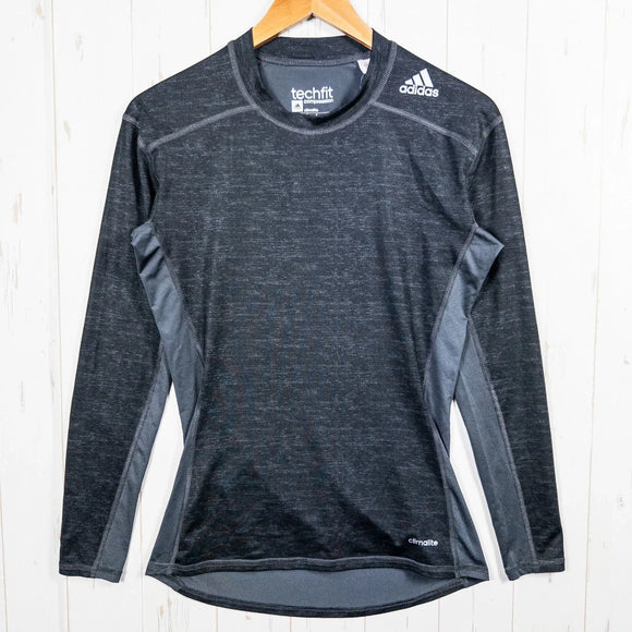 【Men's O グレー系】 Adidas ( アディダス ) テックフィット ベース ロングスリーブ Techfit Base Long Sleeve ポリエステル ウェア トップス インナー シャツ ロングスリーブTシャツ クルーネック 化繊 z0005225 - 【公式】2ndGEAR（セカンドギア）Webショップ【登山用品・アウトドア用品専門 買取販売店】