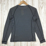 【Women's L ブラック系】Columbia ( コロンビア ) オムニウィック ボーダー ロングスリーブ Tシャツ クルーネック 速乾 PL2629 Women's 化繊 ロングスリーブTシャツ クルーネック インナー シャツ トップス ウェア - 【公式】2ndGEAR（セカンドギア）Webショップ【登山用品・アウトドア用品専門 買取販売店】