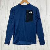 【Unisex S ネイビー系】 The North Face ( ザ・ノースフェイス ) エクスペディション ドライ ドット クルー Expedition Dry Dot Crew DotKnit 吸汗速乾 サムホール SUMMIT SERIES ポリエステル ウェ