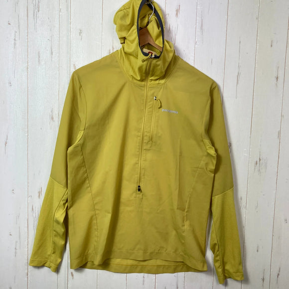 【Men's S イエロー系】 2025 Patagonia ( パタゴニア ) エアシェッド プロ プルオーバー Airshed Pro Pullover BNLG ポリエステル ウェア トップス アウター ジャケット ウィンドシェル z00057299 BNLG