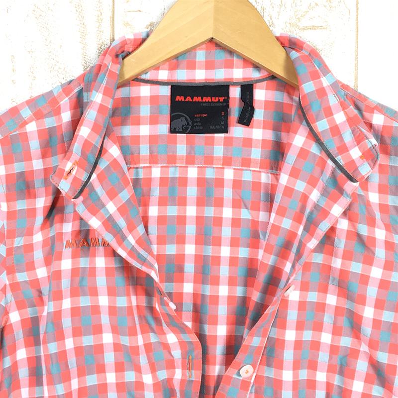 【Women's S ピンク系】 Mammut ( マムート ) キルシ シャツ Kirsi Shirt ショートスリーブ 1030-02020 Women's  化繊 ショートスリーブシャツ インナー シャツ トップス ウェア