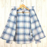 【Women's S ブルー系】Patagonia ( パタゴニア ) ウィメンズ ロングスリーブ ウエスタン スナップ シャツ W Long-Sleeved Western Snap Shirt 53350 International Women's 化繊 ロングスリーブシャツ インナー シャツ トップス ウェア - 【公式】2ndGEAR（セカンドギア）Webショップ【登山用品・アウトドア用品専門 買取販売店】