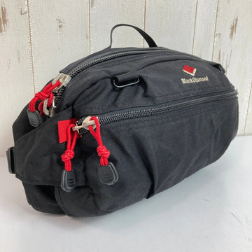 【OneSize ブラック系】 1999 Black Diamond ( ブラックダイヤモンド ) ウィンゲート3 Wingate III 生産終了モデル 入手困難 旧タグ 旧ロゴ ナイロン バッグ ストレージ ウエストバッグ ヒップパック z00052952  ウ - 0