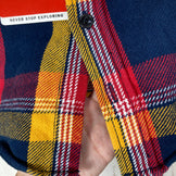 【Kid's 120 ネイビー系】 The North Face ( ザ・ノースフェイス ) フーデッド ジャック シャツ Hooded Jac Shirt コットン ウェア トップス インナー シャツ ロングスリーブシャツ コットン z00056695  コットン ロ
